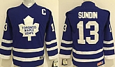 Youth Toronto Maple Leafs #13 Mats Sundin Blue Stitched NHL Jersey,baseball caps,new era cap wholesale,wholesale hats